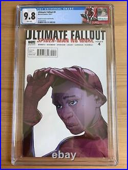 ULTIMATE FALLOUT 4 2nd Print 1st App Miles Morales Pichelli Variant CGC 9.8