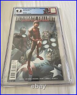 ULTIMATE FALLOUT #4 CGC 9.8 2nd Print 1st App Miles Morales