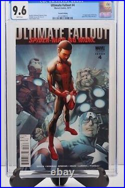 Ultimate Fallout #4 CGC 9.6 2nd Print 1st App Miles Morales Spider-Verse Movie