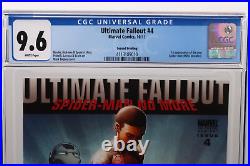 Ultimate Fallout #4 CGC 9.6 2nd Print 1st App Miles Morales Spider-Verse Movie