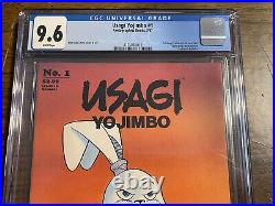 Usagi Yojimbo #1 CGC 9.6-1st Usagi Yojimbo in His Own Title-Tinkle Drop Story