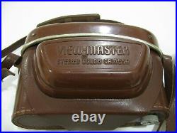 View-Master Stereo Color Mark II & Leather Case in Prestine Condition
