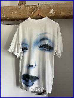 Vintage 1993 Madonna Boy Toy All Over Print Double Sided T-Shirt Men/Adult XL