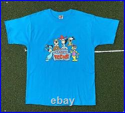 Vintage 2000 Cartoon Network Dairy Queen DQ Promo T-Shirt Mens Size L VTG