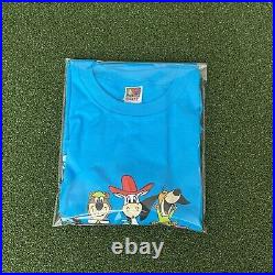 Vintage 2000 Cartoon Network Dairy Queen DQ Promo T-Shirt Mens Size L VTG