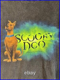 Vintage 2002 Scooby-Doo Shirt Movie Dairy Queen DQ Promo T-Shirt Mens Size M