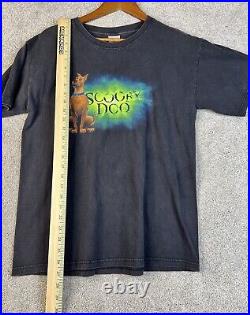 Vintage 2002 Scooby-Doo Shirt Movie Dairy Queen DQ Promo T-Shirt Mens Size M