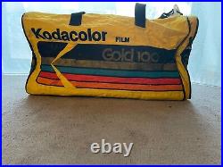 Vintage Kodak Kodacolor Gold 100 Color Print Film Duffle Bag Unisex