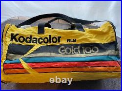 Vintage Kodak Kodacolor Gold 100 Color Print Film Duffle Bag Unisex