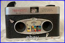 Vintage VIEW-MASTER Mark II Camera 35mm film Stereo 3D Color with case-Germany