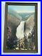 William_Haines_Photograph_Painting_On_Photo_Rare_Colored_Tinted_Waterfall_1900_01_liy