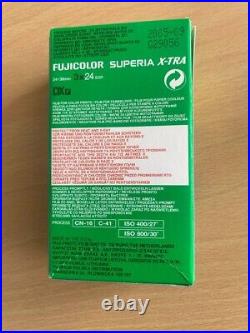 X5 RARE 3PK FUJIFILM SUPERIA X-TRA 400 + 400 + 200 24exp 35mm expired- #01