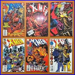 X-Men #1 to #63 unbroken run MASSIVE job lot (Marvel 1991) 63 x comics